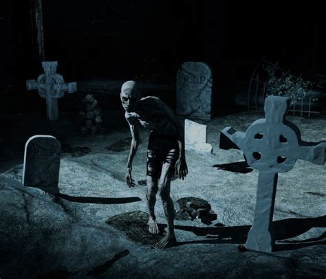 Cemetery Zombie Free Stock Photo - Public Domain Pictures