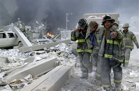 These Powerful Photos Capture The Bravery And Selflessness Of 9/11 First Responders