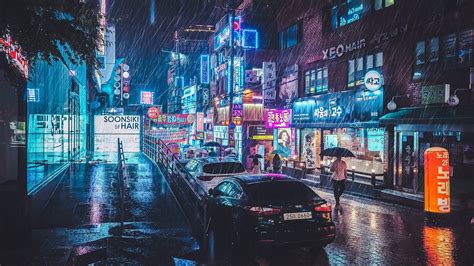 25+ Best Hong Kong Neon City Wallpaper 4K - Phone Wallpapers for Boys