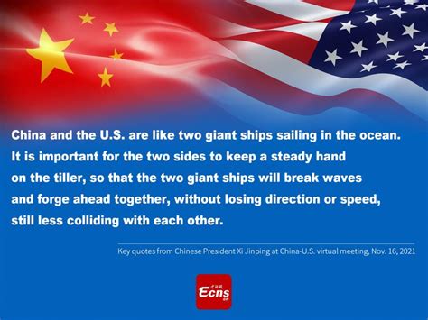 Key quotes from Chinese President Xi Jinping at China-U.S. virtual meeting