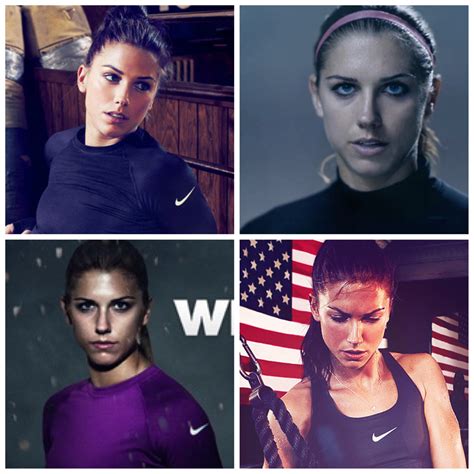 Alex Morgan- Nike ads/photo shoots