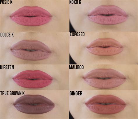 Image result for kylie lip kit ginger swatches | Makeup Swatches.... | Pinterest | Kylie lip kit ...