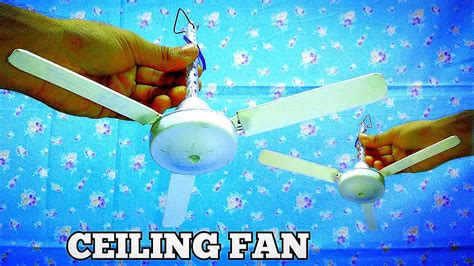 How to make ceiling fan at home || diy ceiling fan || pvc sheet ceiling fan project #fan - YouTube