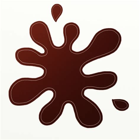 Brown Splatter Of Paint - ClipArt Best