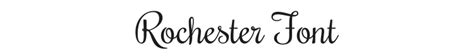 Rochester Font Download - Fonts4Free