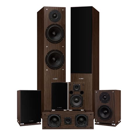 Fluance Elite Series Surround Sound Home Theater 7.0 Channel Speaker ...