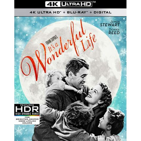 It's a Wonderful Life (4K Ultra HD + Blu-ray + Digital Copy) - Walmart ...