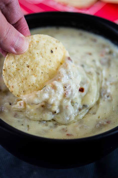 Slow Cooker Sausage and Pepper Jack Cheese Dip