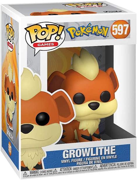 Buy POP Vinyl Figures - Pokemon Pop Vinyl Figure - Growlithe - Archonia.com