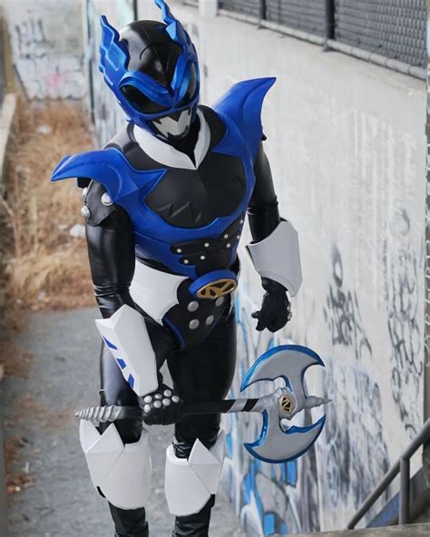 Tokusatsu Cosplay • Psycho Blue Ranger / NeziBlue cosplayed...