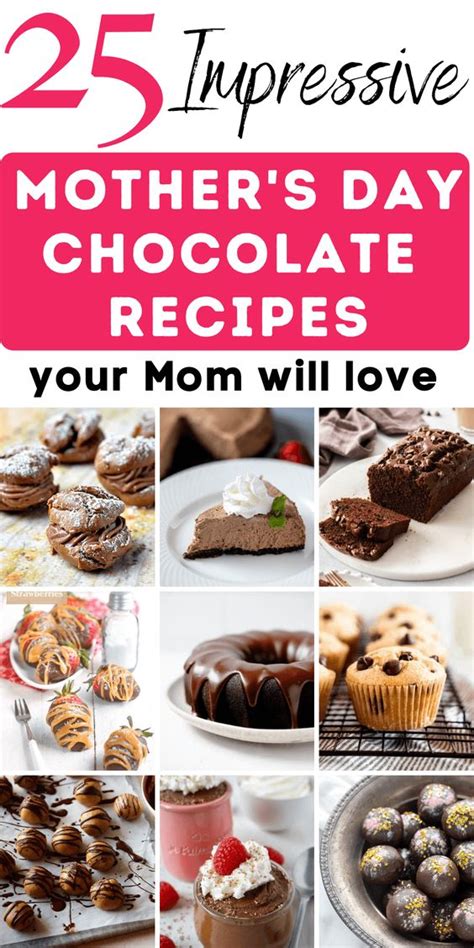 25 Best Mothers Day Chocolate Recipes