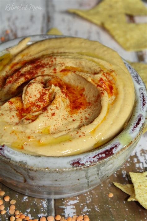 Smoky Red Lentil Hummus