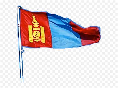 Flag Mongolia Freetoedit - Mongolian Flag Emoji,Mongolian Flag Emoji ...