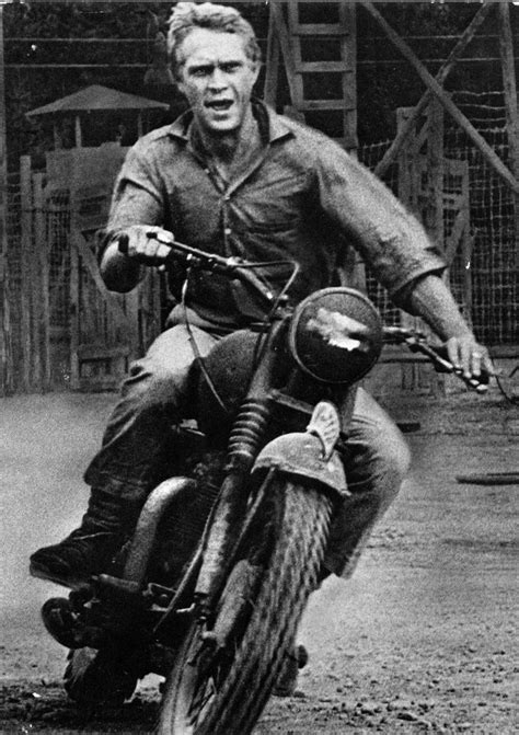 Steve McQueen, The Great Escape Triumph Motorcycles, Vintage ...