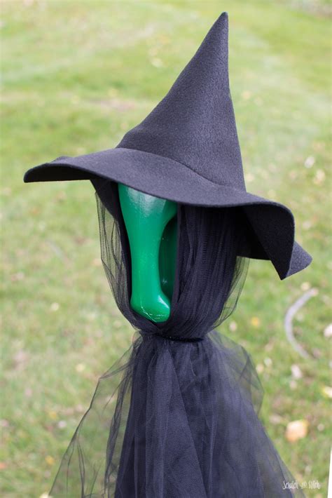 DIY Halloween Decorations: Includes FREE Witch Hat Pattern