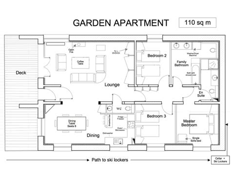 Champetre Garden Apartment | Meribel Apartments