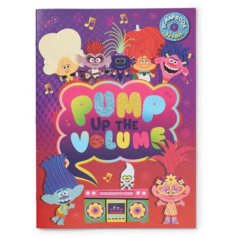 Trolls 64 Page Scrapbook | BIG W