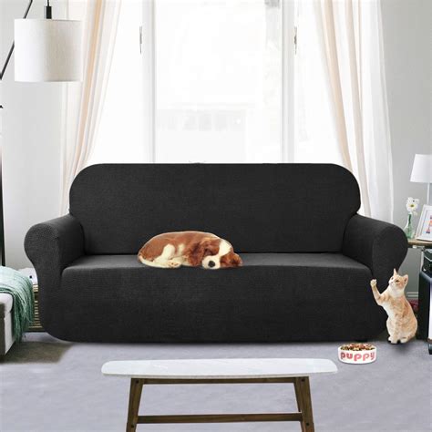 AUJOY Stretch Loveseat Cover Water-Repellent Couch Covers Dog Cat Pet Proof Sofa | eBay