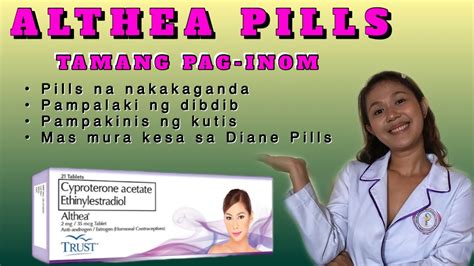 ALTHEA PILLS REVIEW- benefits, side effects, and how to use - YouTube