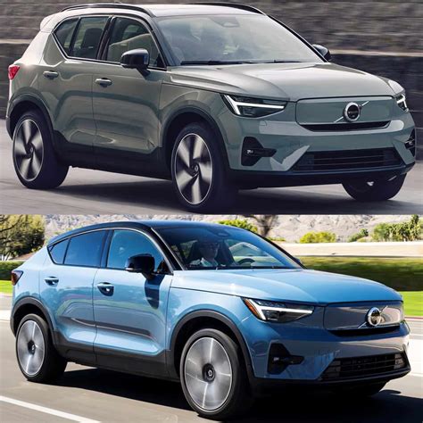 Volvo C40 vs. Volvo XC40 Recharge: In Images & Specs [Update]