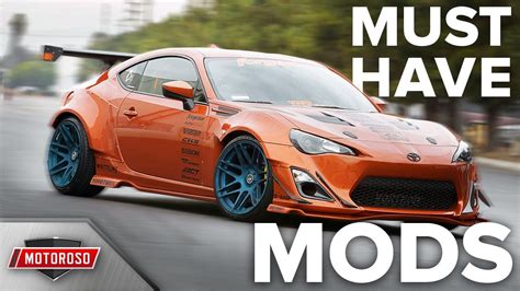 8 Must Have Mods for the BRZ, FR-S, 86 - YouTube