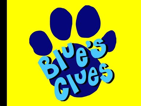 blue's clues book logo