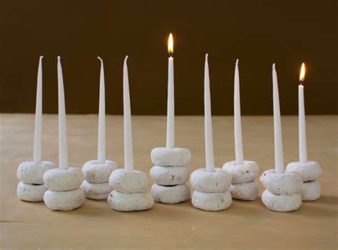 DIY Menorah Ideas - Hanukkah Crafts, Easy Menorah | Apartment Therapy