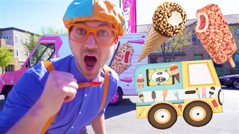 Toys & Hobbies BLIPPI Ice Cream Truck Mini Vehicle NWT TV & Movie Character Toys