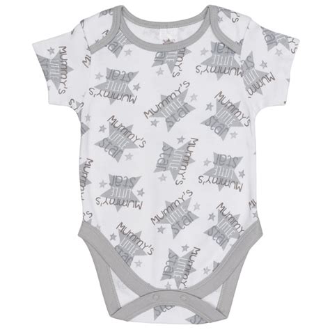 Baby Bodysuits 3pk - Grey | Baby Clothing | Baby Vests - B&M