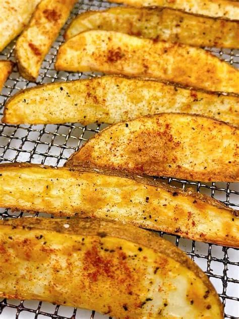 Easy Air Fryer Potato Wedges | Powell Family Cooking