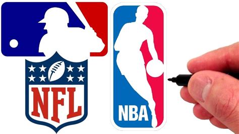 Nfl Nba Mlb Logos