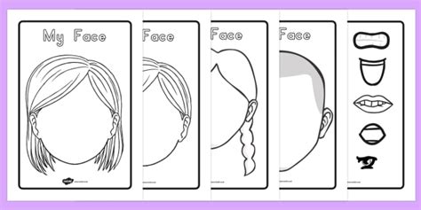 Printable Face Features