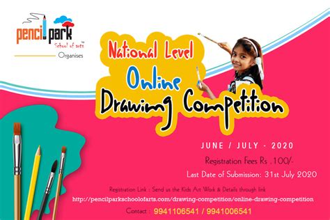 ONLINE DRAWING COMPETITION - Pencil Park School of Arts