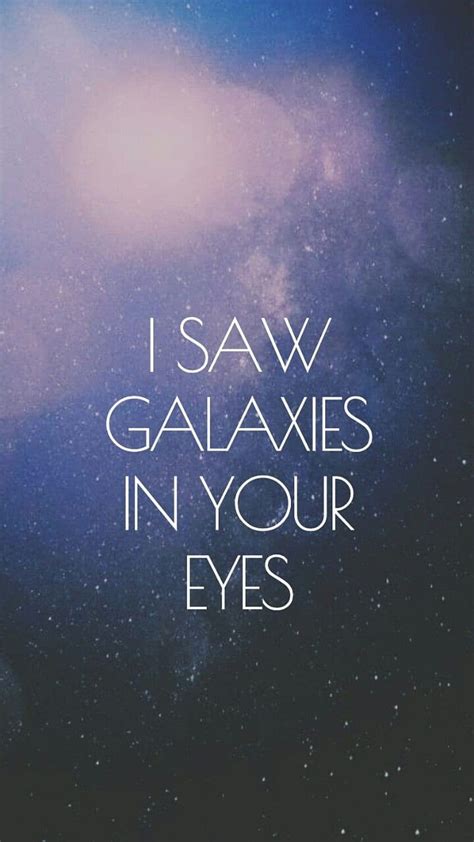 Galaxy in your eyes, eye, galaxies, quotes, HD phone wallpaper | Peakpx