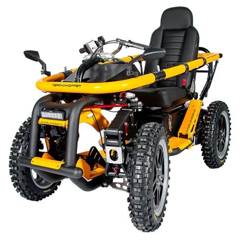 all-terrain off-road wheelchair 4x4 electric beach hiking trackchair ...