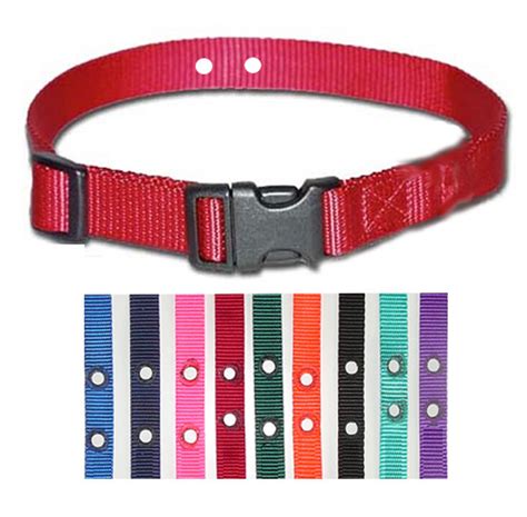 3 - 3/4" 2 hole 1.25" Replacement Underground Fence Nylon Dog Collars by SPC | eBay