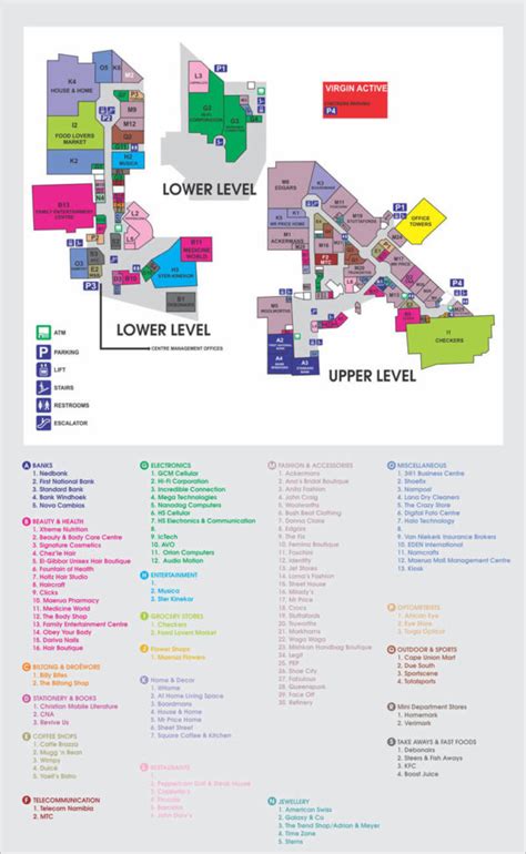 mall_map - Maerua Mall