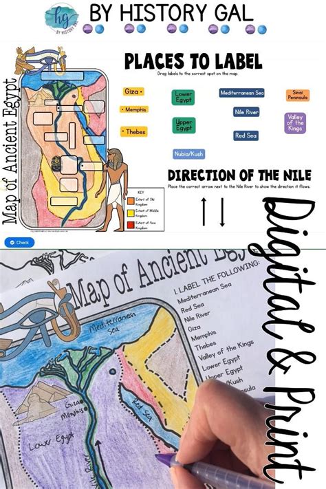 ️Ancient Egypt Map Worksheet Answers Free Download| Gambr.co