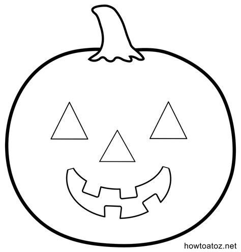 Pumpkin Drawing Template at GetDrawings | Free download