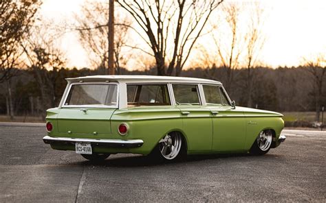 1962 AMC Rambler American Wagon Classic Car Custom Air Ride Suspension for sale