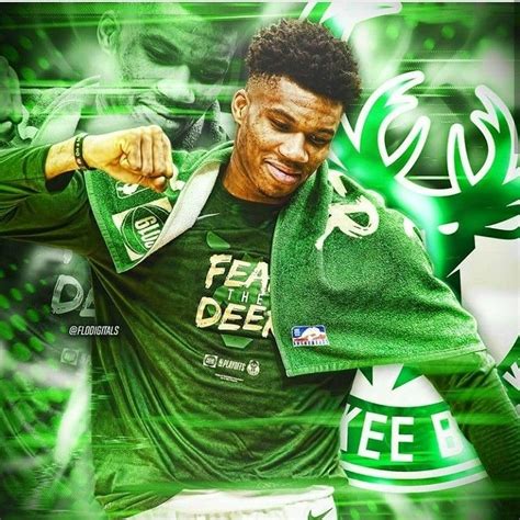 Giannis Antetokounmpo Milwaukee Nba Basketball Art, Nba Art, Basketball ...