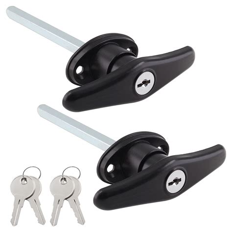 Buy Qjaiune Truck Cap Locking T-Handles 2 Pack Camper Topper Lock ...