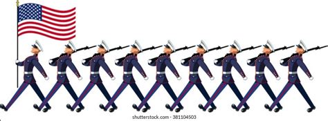 Free Clipart Soldiers Marching In Formation