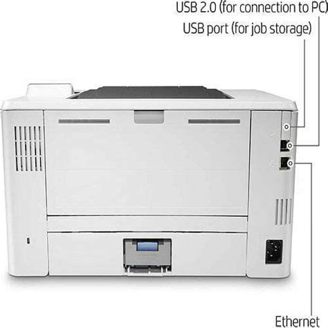 HP LaserJet Pro M404n Laser Printer with Built-in Ethernet & Security ...