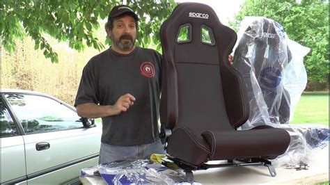 Sparco R100 After Market Seat Install / Review - Ain't Fuelin' Honda Civic Build - YouTube