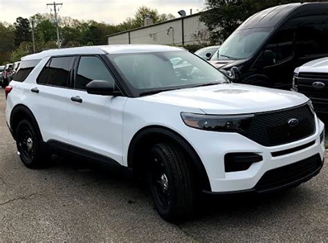 New 2023 White Ford Explorer PPV Police Interceptor Utility SUV AWD ...