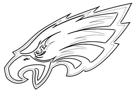 Philadelphia Eagles Logo Coloring Coloring Pages