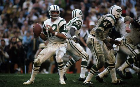 Fifty years later, Super Bowl III, most super of 'em all. Namath's ...