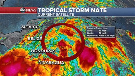 Tropical Storm Nate expected to strike New Orleans as hurricane, kills ...