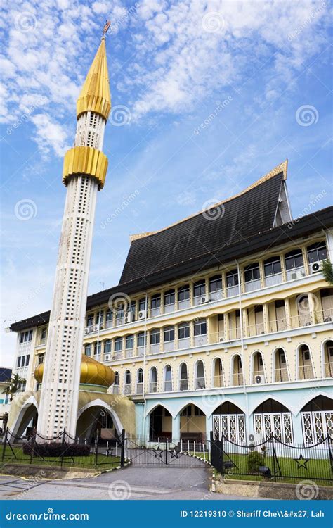 Brunei Architecture stock photo. Image of minaret, tradition - 12219310